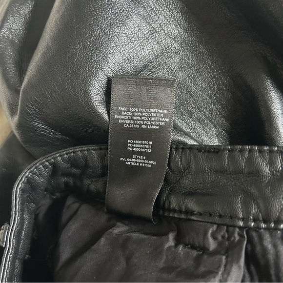 Wilfred US00 Melina Black Faux-Leather Pants - Picture 4 of 9